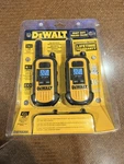 Dewalt DXFRS300 Two Way Uhf/fm Radio Walkie Talkie Brand New Sealed. Fixed Price $80.00.