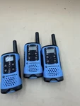 Motorola Talkabout T100TP Two Way Radios With Clips Walkie Talkie Works Lot Of 3. Fixed Price $44.99.