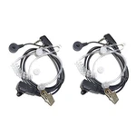 2X Hands Free Headset For Retevis H-777 RT-5RV RT-B6 Two-way Radio Devices. Fixed Price $15.45.