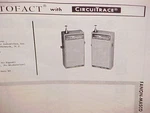 1963 Fanon-masco Radio Service Shop Manual Models FCB-9 & MCB-9. Fixed Price $21.99.