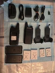 Pair-retevis RT22 Two-way Radios (non Working) W/ Charge Cables Extra Batteries. Fixed Price $40.00.