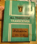 Juliette All Transistor Radio Tranceiver Topp Model WT-130. Fixed Price $50.00.