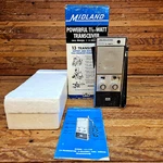 Vintage Midland 1/2 Watt Transceiver Model 13-720 Two Way Radio Parts Only. Fixed Price $11.99.