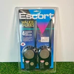 Vintage 1993 Escort 2 Piece Walkie Talkie Set 4 Transistors W/morse Code Sealed. Fixed Price $29.00.