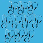 10X Police Style Radio Surveillance Kit Earpiece For Motorola MTX960 MTX1000. Fixed Price $99.00.