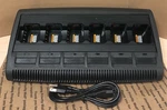 Motorola Impres WPLN4211B 6 Bay Multi-radio Gang Charger W/power Cord (tested). Fixed Price $149.99.