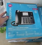 Motorola ML1000 4-LINE ML1100 Dect 6.0 Expandable Combo. Fixed Price $120.00.