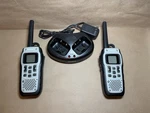 Uniden GMR5089-2CKHS Tru Waterproof 2-WAY Two-way Radios Charging Dock Tested. Fixed Price $44.99.