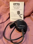 Otto Communications Remote Speaker Microphone Black New V2-10047 Made In Usa. Fixed Price $27.99.