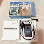 Vtg Realistic Trc 502 Vox Fm Walkietalkie 5CHANNEL 49MHZ Radio Shack Transceiver. Fixed Price $19.99.