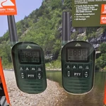 Ozark Trail IPX4 Walkie Talkies 2-PACK Waterproof Frs Gmrs 22CH 16 Mile. Fixed Price $39.95.