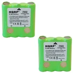 2-PACK Hqrp Battery For Cobra PR135 PR240 PR245 PR250-WX-C PR255-VP. Fixed Price $17.95.