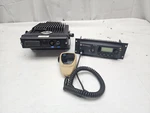 Motorola PM1500 Vhf 136-174 Mhz AAM79KTD9PW5AN W/ Control Head- Missing Knob. Fixed Price $299.99.