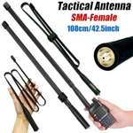 Two Way Radio Sma-female Dual Band Tactical Antenna Vhf/uhf Baofeng UV-5R UV-82. Fixed Price $14.99.