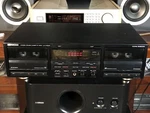 Kenwood KX-W5040 Dolby Stereo High Speed Dub Double Cassette Deck New Belts. Fixed Price $149.99.