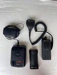 Motorola PR860 AAH25KDC9AA3AN Radio Mic PMMN4021A Charger Adapter WPLN4226A. Fixed Price $85.98.