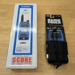 Rugged Radios R1 Blue Digital + Analog Two Way Handheld Molle Pouch. Fixed Price $139.99.