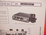 1972 Johnson Cb Radio Service Shop Manual Model Messenger 323-M (242-0158-001). Fixed Price $21.99.