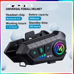 Y10 Motorcycle Bluetooth Helmet Headset 2000MAH Long Standby Waterproof Easy Gym. Fixed Price $28.90.