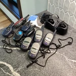 Lot Of Two Way Walkie Talkie Radios Different Models Midland Cobra Motorola. Fixed Price $35.00.
