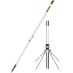 Solarcon A-99CK 17' 1/2 Wave Fiberglass Base Station Antenna W/ Ground Plane Kit. Fixed Price $234.95.