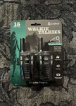 Cobra CX112 Up To 16-MILE 22 Channels Walkie Talkies, 2-PACK, Black Not Tested. Fixed Price $30.00.