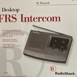 Radio Shack Powered Desktop Frs Intercom Model 21-1845 Up Miles. Fixed Price $30.00.