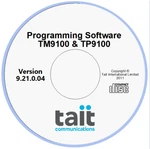 Tait TM9100/TP9100 Programming Software Version 9.21.0.04. Fixed Price $25.99.