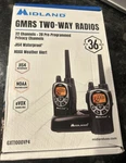 Midland GXT1000VP4 Gmrs Two-way Radios 22 Channels 36 Mile Waterproof Noaa Alert. Fixed Price $67.99.
