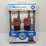 Midland X-talker 28-MILE, 22-CHANNEL Frs/gmrs 2-WAY Radios (pair) T51VP3. Fixed Price $36.99.