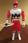 Mighty Morphin Power Rangers Red 1999 Saban Walkie Talkie 9.5. Fixed Price $17.99.