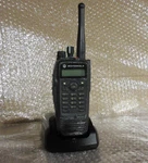 Motorola Xpr 6550 Uhf Digital Radio AAH55QDH9LA1AN W/charging Base.. Fixed Price $100.00.