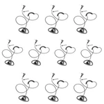 10 X Icom Radio 02AT 32E F11 Listen Only Shape Soft Earpiece For Pin. Fixed Price $94.51.