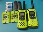 Lot 2 Motorola T605 Waterproof Two-way Radio W/accessories *read*. Fixed Price $74.00.