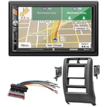 Dual 7" Navigation Bluetooth Car Stereo Am/fm Radio For 1997-2001 Jeep Cherokee. Fixed Price $216.99.