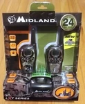 New Midland LXT385VP3 2-WAY Waterproof Radio 24 Mile Range Walkee Talkee. Fixed Price $109.95.