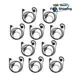 10PCS Earpiece Compatible With CP185 CP200 BPR400 RDU2020 RDU2080D Radio. Fixed Price $99.00.