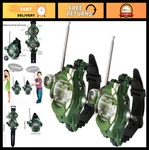 Kids Walkie Talkies 2 Pack Spy Watch Toys, Two-way Radio With Flashlight, Outd. Fixed Price $30.59.