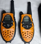 Motorola T4900AA Two-way Radios Orange Black Pair Channel Monitor. Fixed Price $30.49.