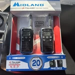 Midland X-talker Two Way Radio Walkie Talkies Weather Alert Model T10 Hunting. Fixed Price $24.99.