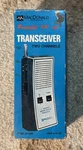 Macdonald Model CE-400 100MW 2 Channel Radio Transceiver Walkie Talkie W/ Box. Fixed Price $8.99.