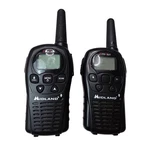 Midland X-tra Black Two Way Radios Walkie Talkie Pair With Belt Clips K1. Fixed Price $17.99.