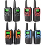 2 Pack Long Range 100 Mile Waterproof Walkie Talkie Two Way Radio Charge Headset. Fixed Price $25.26.