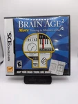 Nintendo Ds - Brain Age 2 Complete Box W/ Manual. Fixed Price $12.99.
