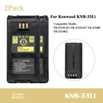 2PACK New Battery KNB-33LI For Kenwood TK-5210GK3 TK-5210GK7 TK-5210K2. Fixed Price $46.66.