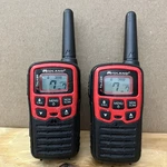 Midland X-talker T31A Walkie Talkie Radios Two-way Lot Of 2 Red Tested. Fixed Price $29.00.