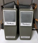 2 Vintage Tokai TC-9 Transistor Transceiver Walkie-talkies Sells Untested. Fixed Price $34.99.