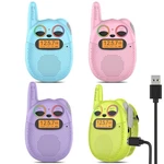 Qniglo Walkie Talkies 4 Pack, Rechargeable For Boys & Girls Ag.... Fixed Price $88.40.