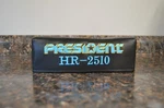 President HR-2510 Signature Series Radio Dust Cover. Fixed Price $32.00.