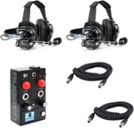 Rugged Radios 2 Seat Portable Intercom Kit W Headsets Communications Electronics. Fixed Price $526.15.